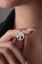 Heliophilia Silver Collar de Plata Esterlina 925 con Circonio